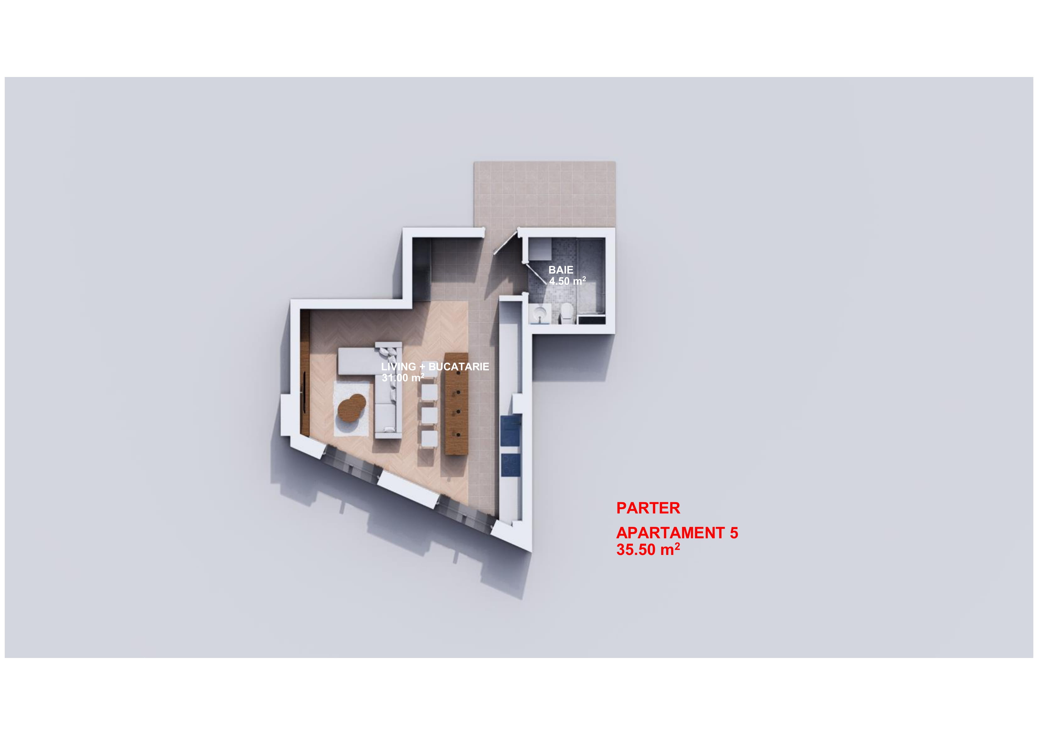 Apartament 5 - Parter